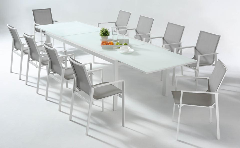 Tiger Verlengbare Tafel 12 Personen Teak Deco