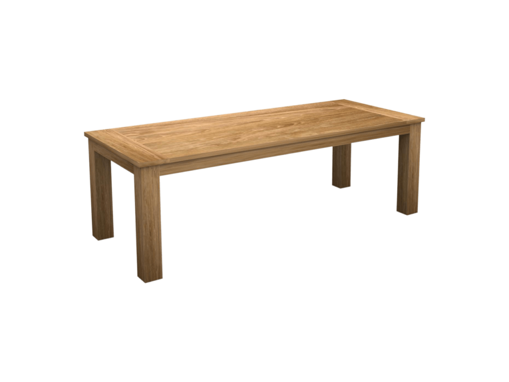 Eettafel Brush Personen Teak Deco