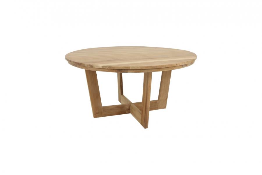 Ronde Tafel 6 Personen Teak Deco