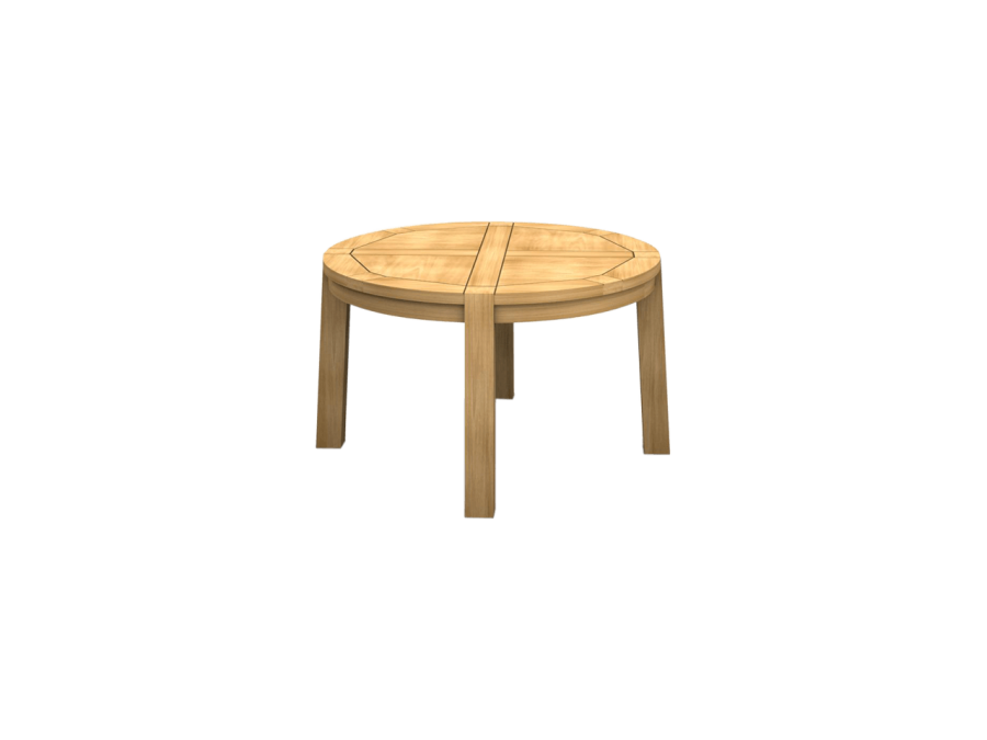 Ronde Tafel Nick 4 Personen Teak Deco